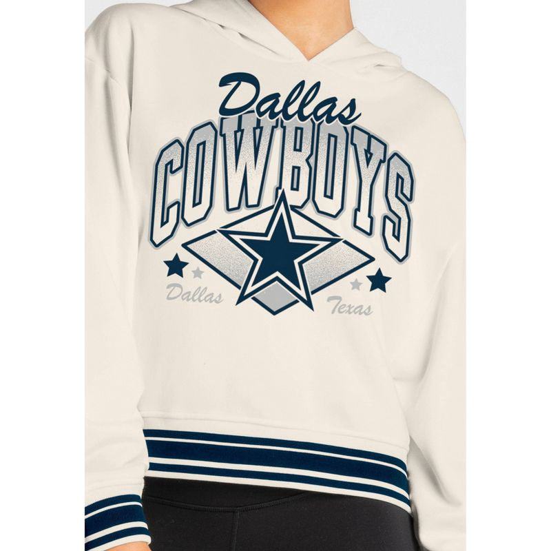 NFL Dallas Cowboys Women's Champion Crop Hoodie