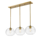 Z-Lite Harmony 36 Inch 3 Light Linear Suspension Light Harmony - 486P10-3L-OBR - Modern Contemporary
