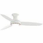 MinkaAire Concept III Outdoor 54 LED Concept III 54" 3 Blade Indoor / Outdoor Smart LED Hugger Ceiling Fan