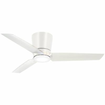 Minka Aire Pure 48 Inch Flush Mount Fan with Light Kit Pure - F671L-WHF - Modern Contemporary