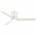 Minka Aire Pure 48 Inch Flush Mount Fan with Light Kit Pure - F671L-WHF - Modern Contemporary