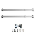Rod Desyne KSH-2036 Flat Sash Rod (Set of 2), 20-36 inch, White