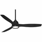 MinkaAire Skyhawk Skyhawk 60" 3 Blade Indoor LED Ceiling Fan with Remote Control Included Coal