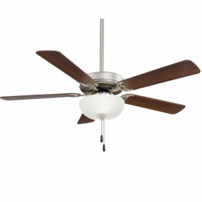 Minka Aire Contractor 52 Inch Ceiling Fan with Light Kit Contractor - F448L-BS/DW - Transitional
