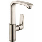 Metris E-230 Single-Handle High-Arc Single Hole Bathroom Faucet in Brushed Nickel - *Plumbing