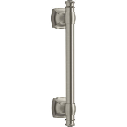 Scratch Arsdale 9 in. Grab Bar in Vibrant Brushed Nickel