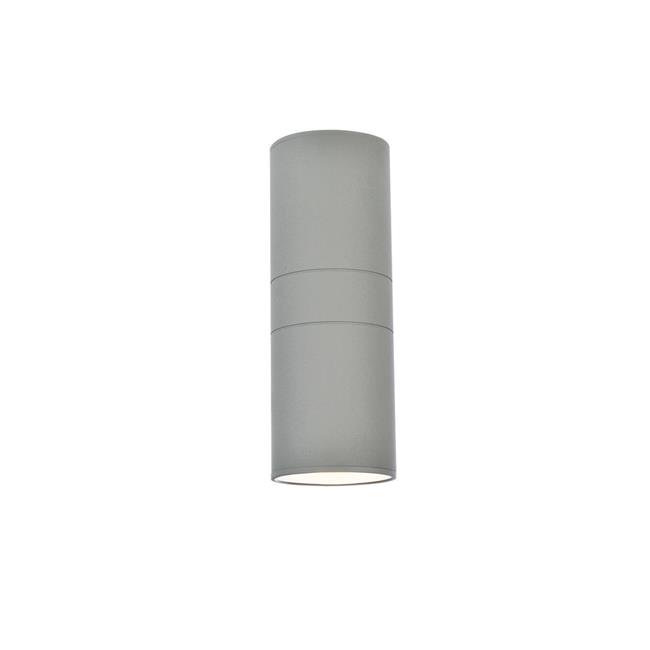 Living District Modern Home Decorative Raine Outdoor Wall in Silver