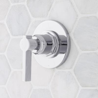 Signature Hardware 948901-LV Greyfield 6 Function Diverter Valve Trim - Less Valve Chrome - *Plumbing