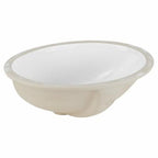 Signature Hardware Mangrove 15" Vitreous China Undermount Bathroom Sink White Sinks Bathroom Sinks Sinks Only
