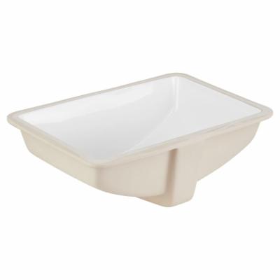 Signature Hardware 949141 Myers 21" Rectangular Porcelain Undermount Bathroom Sink White