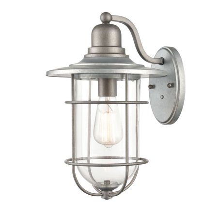 2931-GA Millennium Lighting 1 Light Outdoor Wall Sconce-16 Inch Tall and 10 Inch Wide-Galvanized Finish