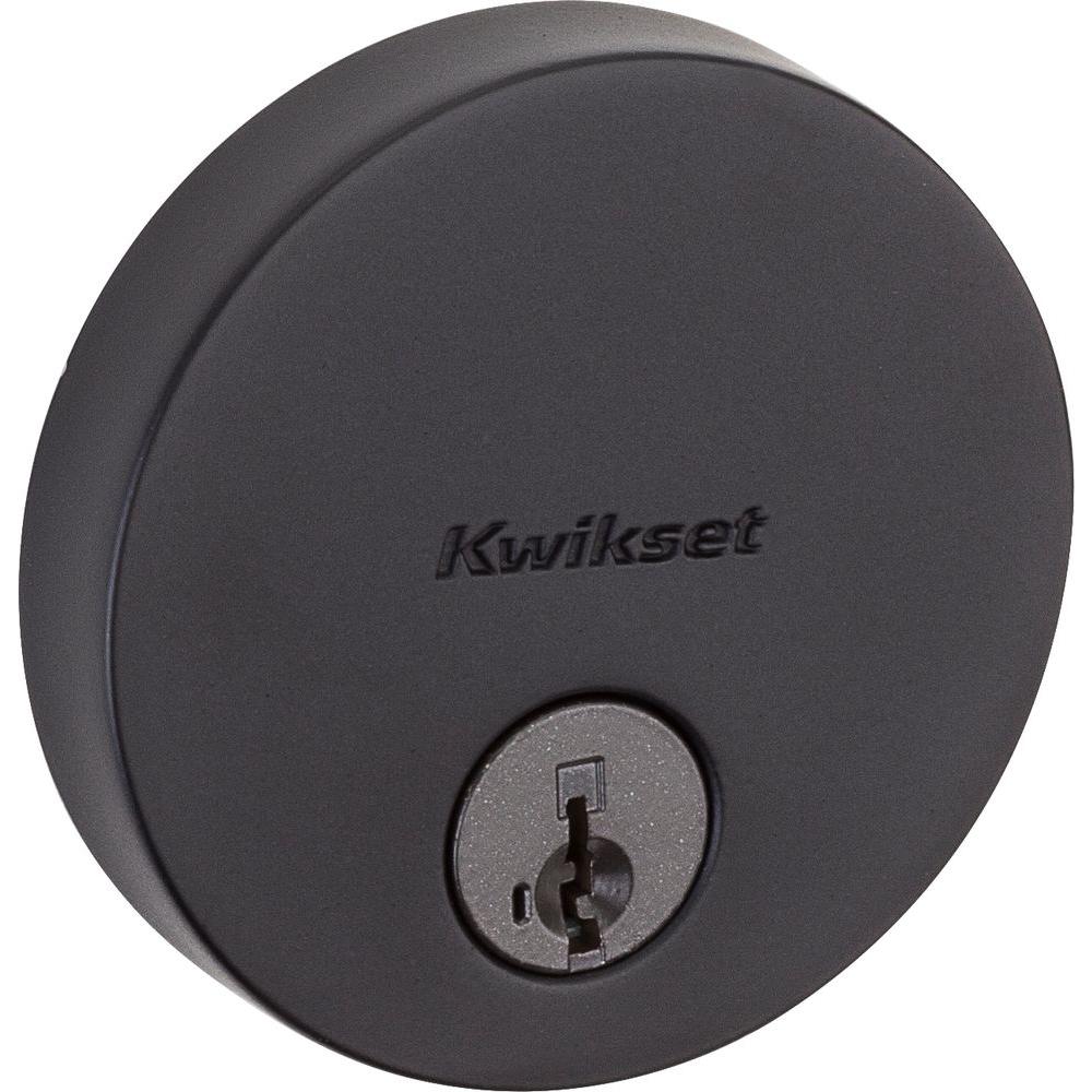Uptown Single Cylinder Round Deadbolt - 258 Series with Smartke - *Tools Hardware & Misc