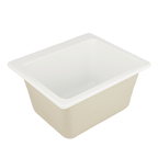 Signature Hardware 449309 Medford 25’’ Drop in or Undermount Single Basin Acrylic Laundry Sink - *Plumbing