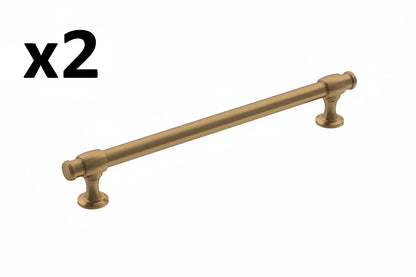 2 x Winsome 7-9/16 in. (192mm) Traditional Champagne Bronze Bar Cabinet Pull - *Tools Hardware & Misc