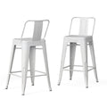 Rayne 30 Inch Metal Bar Stool (Set of 2) - *Furniture & Organization