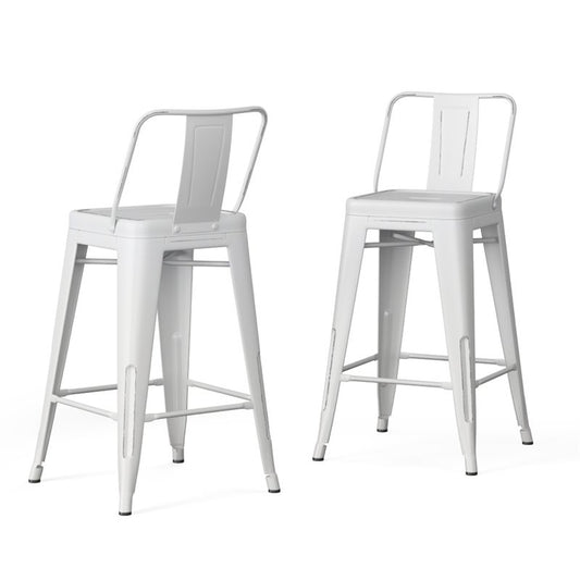 Rayne 30 Inch Metal Bar Stool (Set of 2)