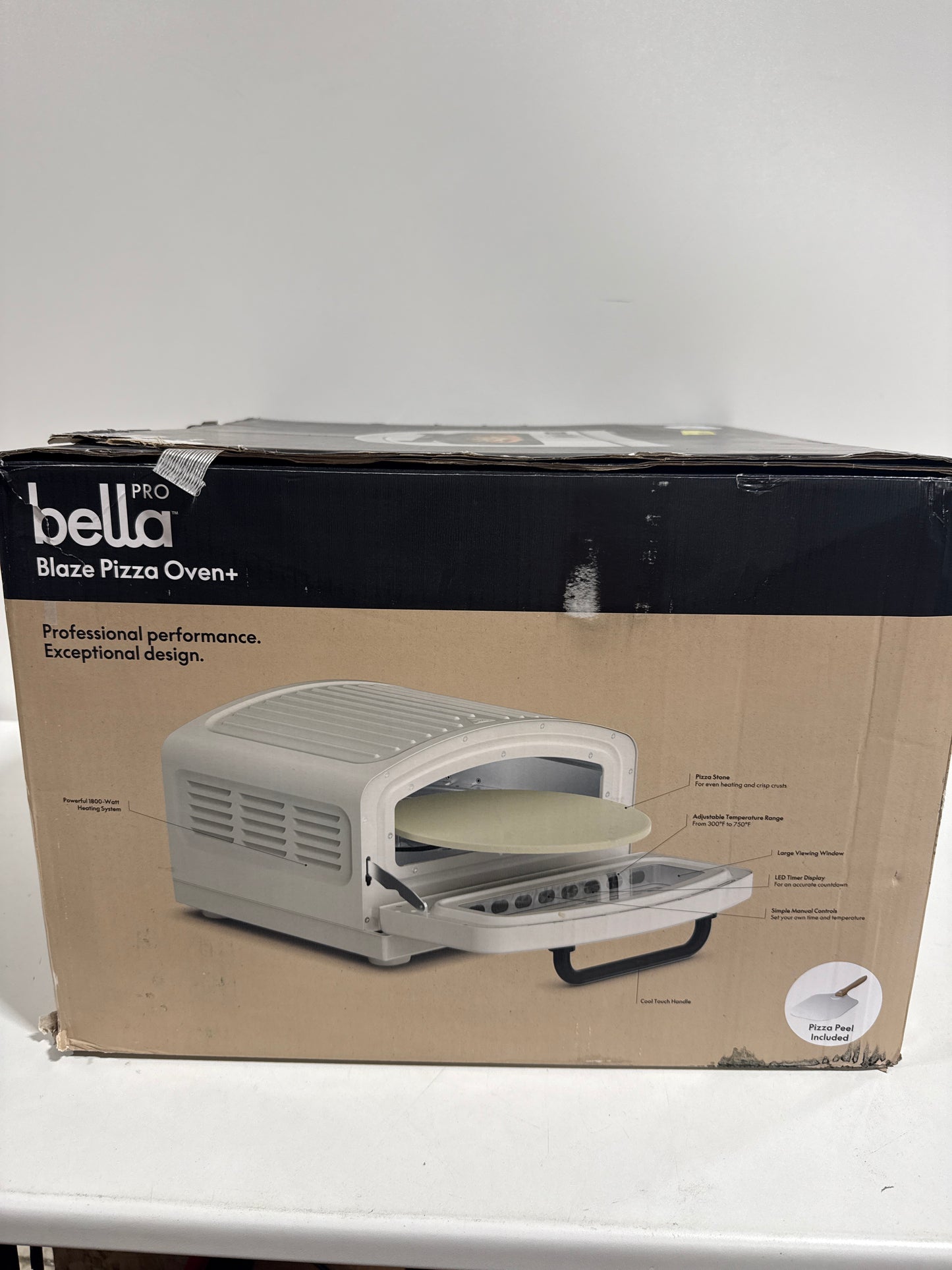 Used Bella PRO - Blaze Pizza Oven+ - Oatmilk