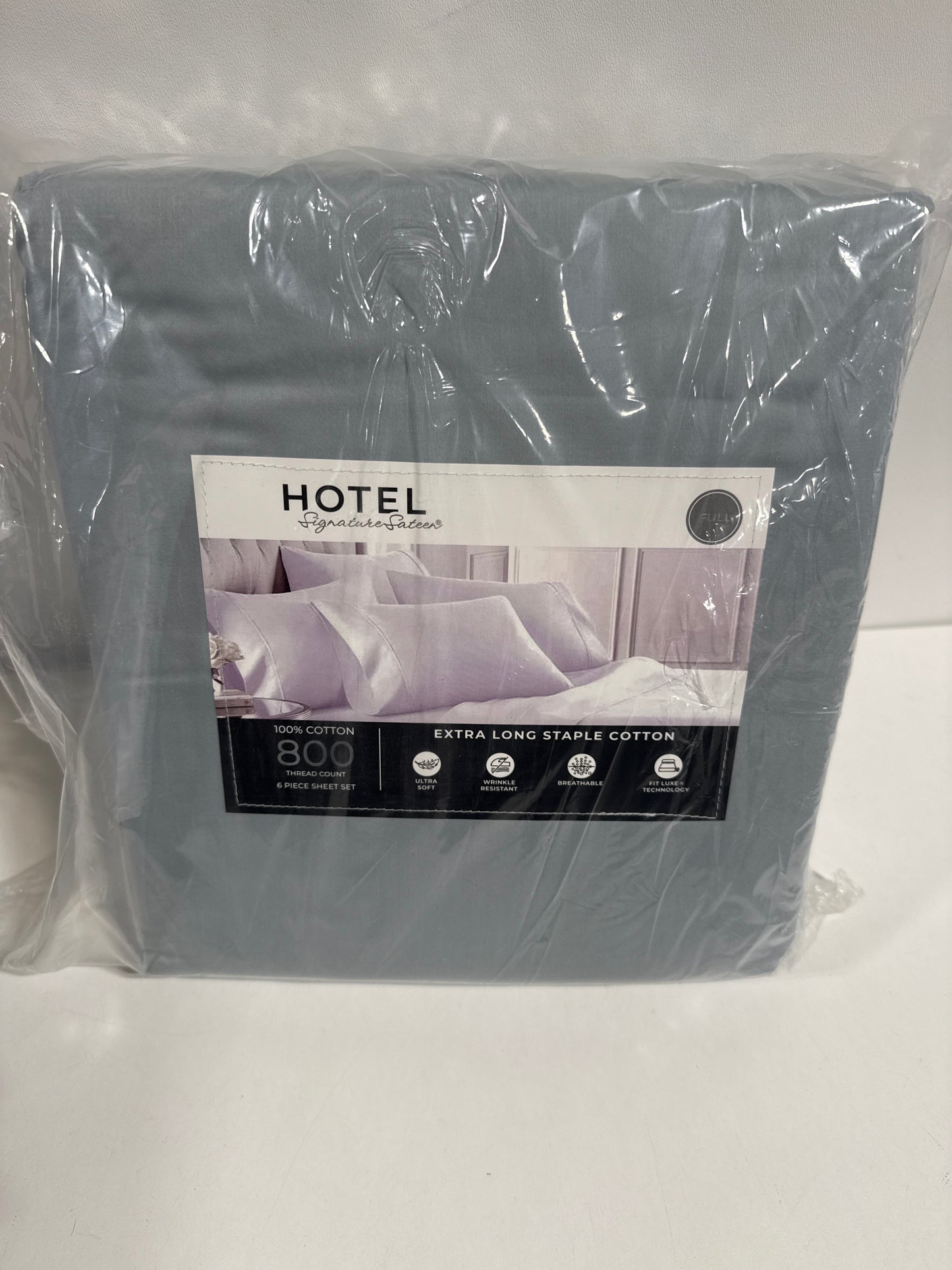 Hotel Signature 800 Thread Count Cotton 6-piece Sheet Set Full