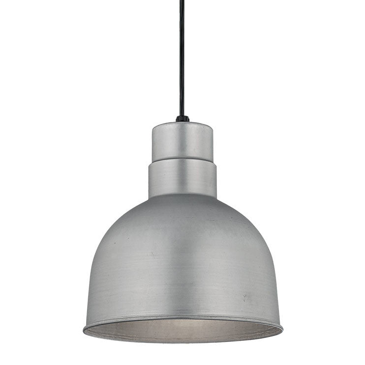 Millennium RDBC10-GA One Light Down Pendant with Chrome Finish, Pwt, Nckl, B/S, Slvr