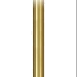 MinkaAire MA DR548 48" Ceiling Fan Downrod for 13 Ft Ceilings Soft Brass Lighting Accessories and Parts Ceiling Fan Accessories Downrods