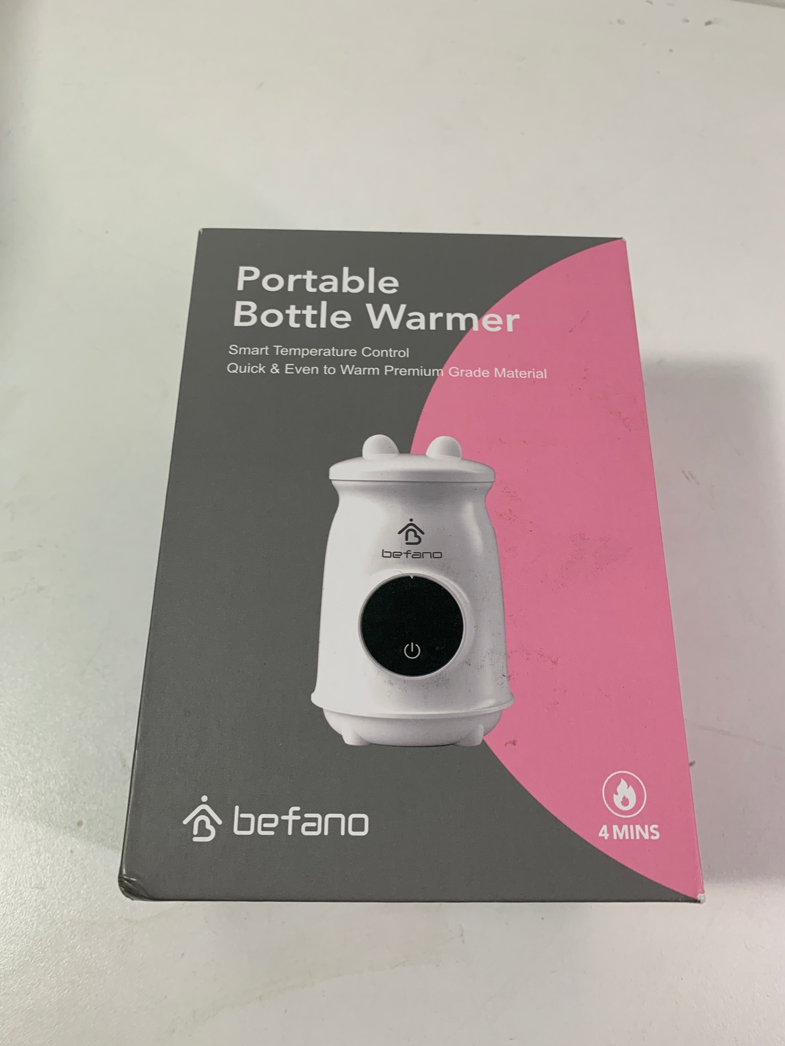 Bottle Warmer Befano Baby Bottle Warmer Portable Bottle Warmer for Breastmilk or Baby Formula Travel Bottle Warmer