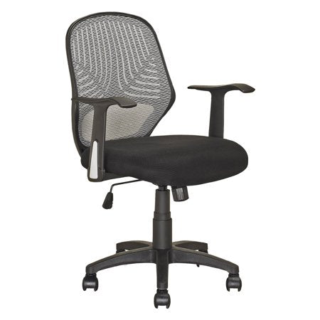 CorLiving - Fabric & Linen Chair - Black
