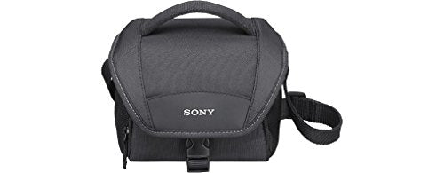 Sony - LCS U11 Soft Camera Case - Black