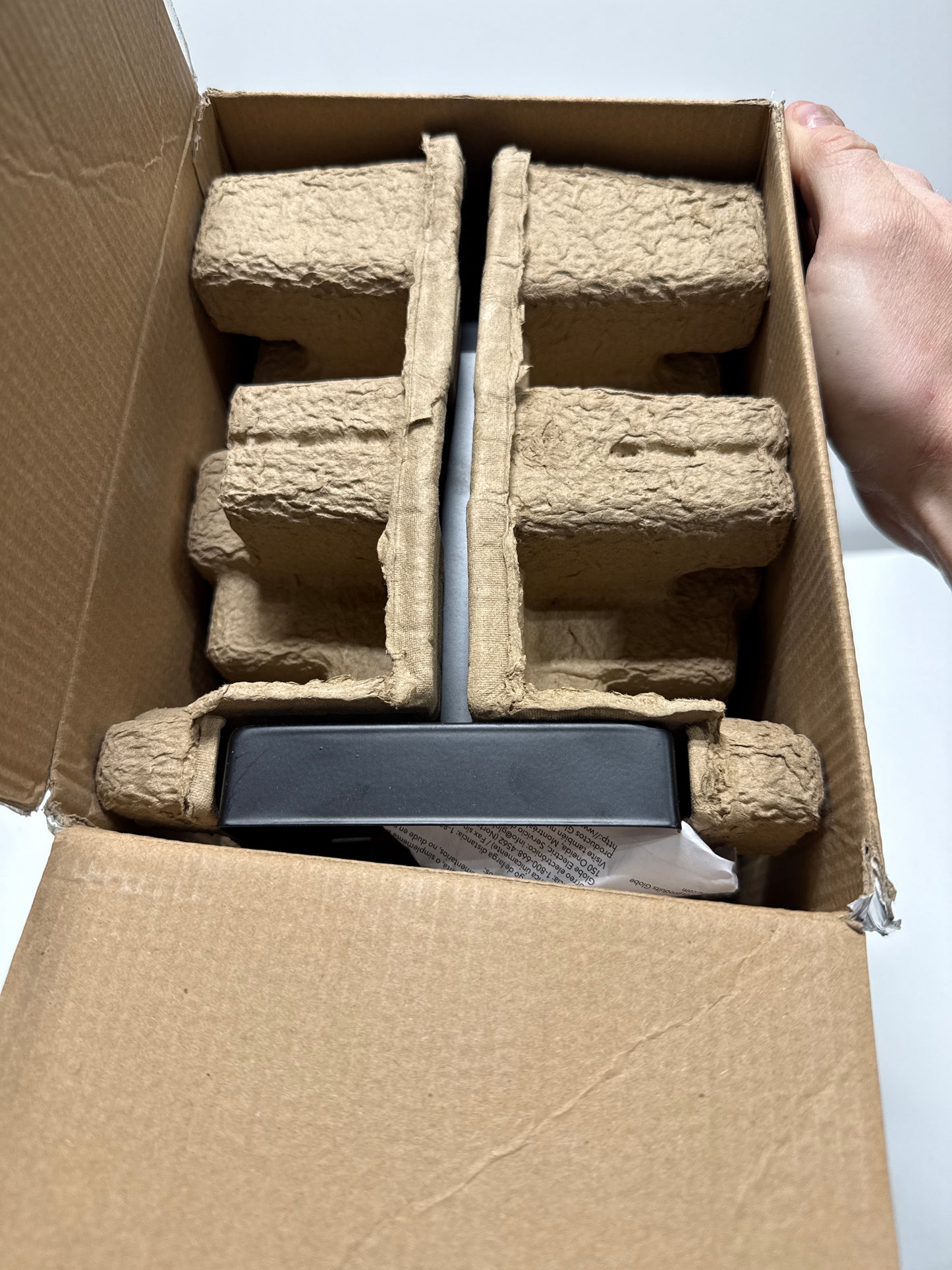 Globe Electric Bowery 1-Light Matte Black Outdoor Indoor Wall Sconce with Clear Glass Shade 44176