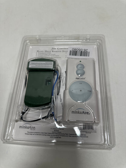 Minka-Aire Hand-Held Ceiling Fan Remote Control System - White - RCS223