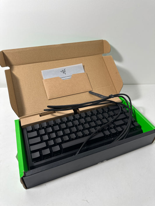 Used Razer - BlackWidow V3 Mini Hyperspeed Phantom Edition 65% Wireless Mechanical Green Clicky