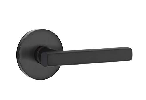EMTEK Disk Rosette Passage Set with Matching Finish Freestone Lever 5109FRLRHUS19 - Right Handed (RH) - *Tools Hardware