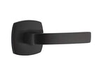 EMTEK Urban Modern Rosette Dummy Pair with Matching Finish Breslin Lever - Choice of 7 Finishes - 5306BRLUS19 - Flat