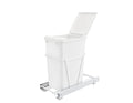 Rev-a-Shelf 35 QT Pullout Waste Container with Lid White - *Tools Hardware & Misc