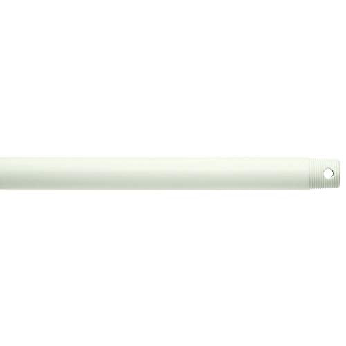 Kichler 360004 48" Ceiling Fan Downrod for 13' Ceilings Matte White Lighting Accessories and Parts Ceiling Fan Accessories Downrods