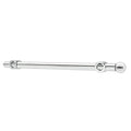 Rev-A-Shelf 14" Sliding Valet Rod for Custom Closet Systems, Extendable Sliding Clothes Hanging Rack, Min Opening Width of 5", Chrome, CVR-14-CR