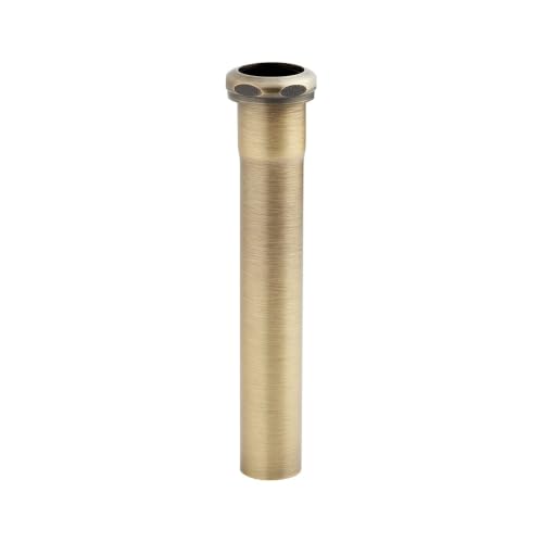 Signature Hardware 1-1/4" X 8" Slip Joint Extension - Aged Brass