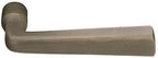 EMTEK Passage Set w/Matching Finish #1 Rosette and Cimarron Lever - Choice of Left of Right Handing - Available in 3 Finishes - 7108CRLHMB - Left Handed (LH) - Medium Bronze Patina (MB)