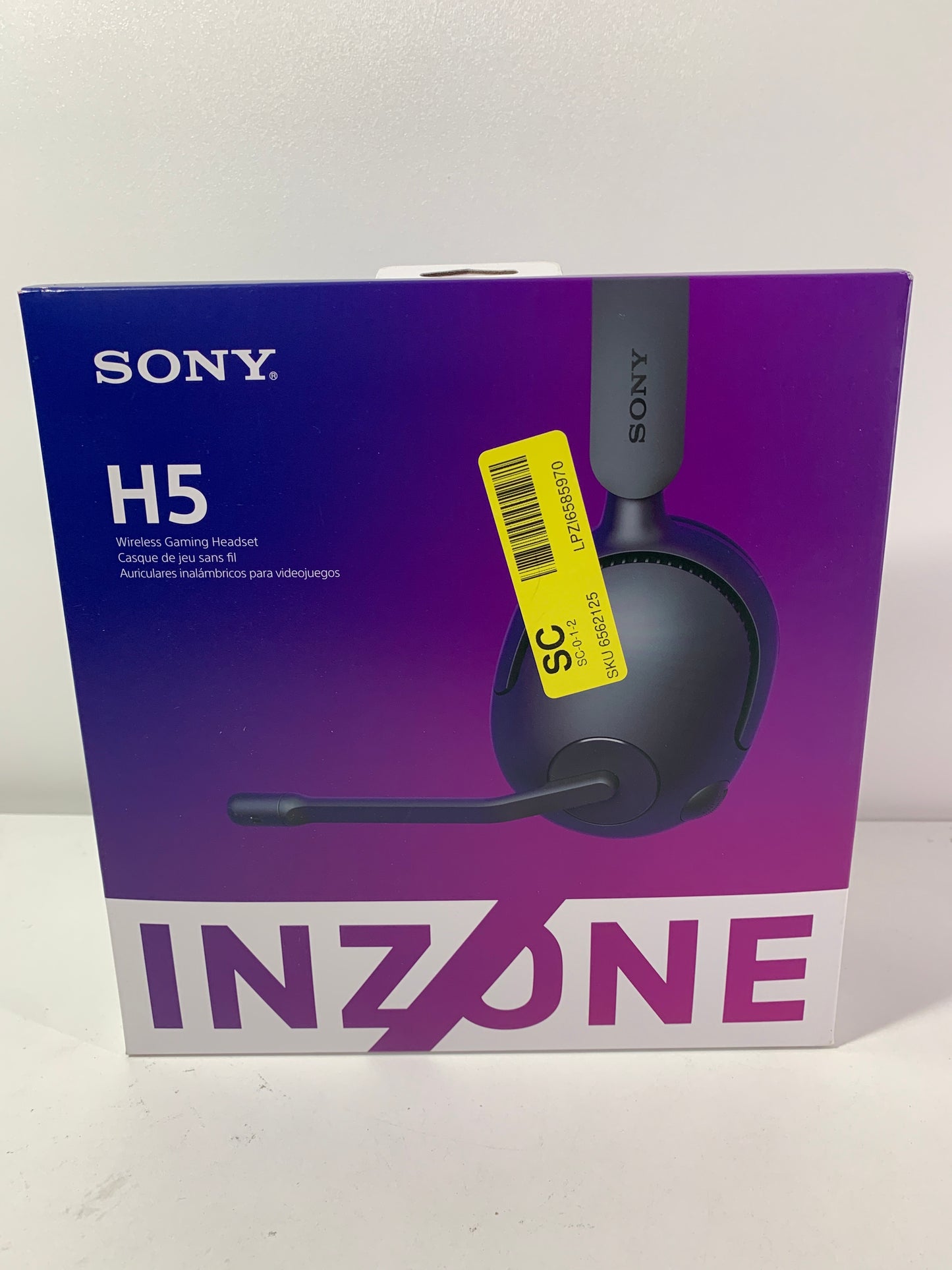 Sony - INZONE H5 Wireless Gaming Headset - Black