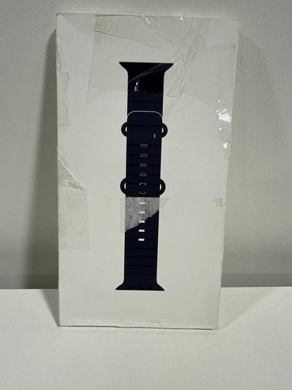 Apple - 49mm OceanBand - Black Titanium Finish - Navy