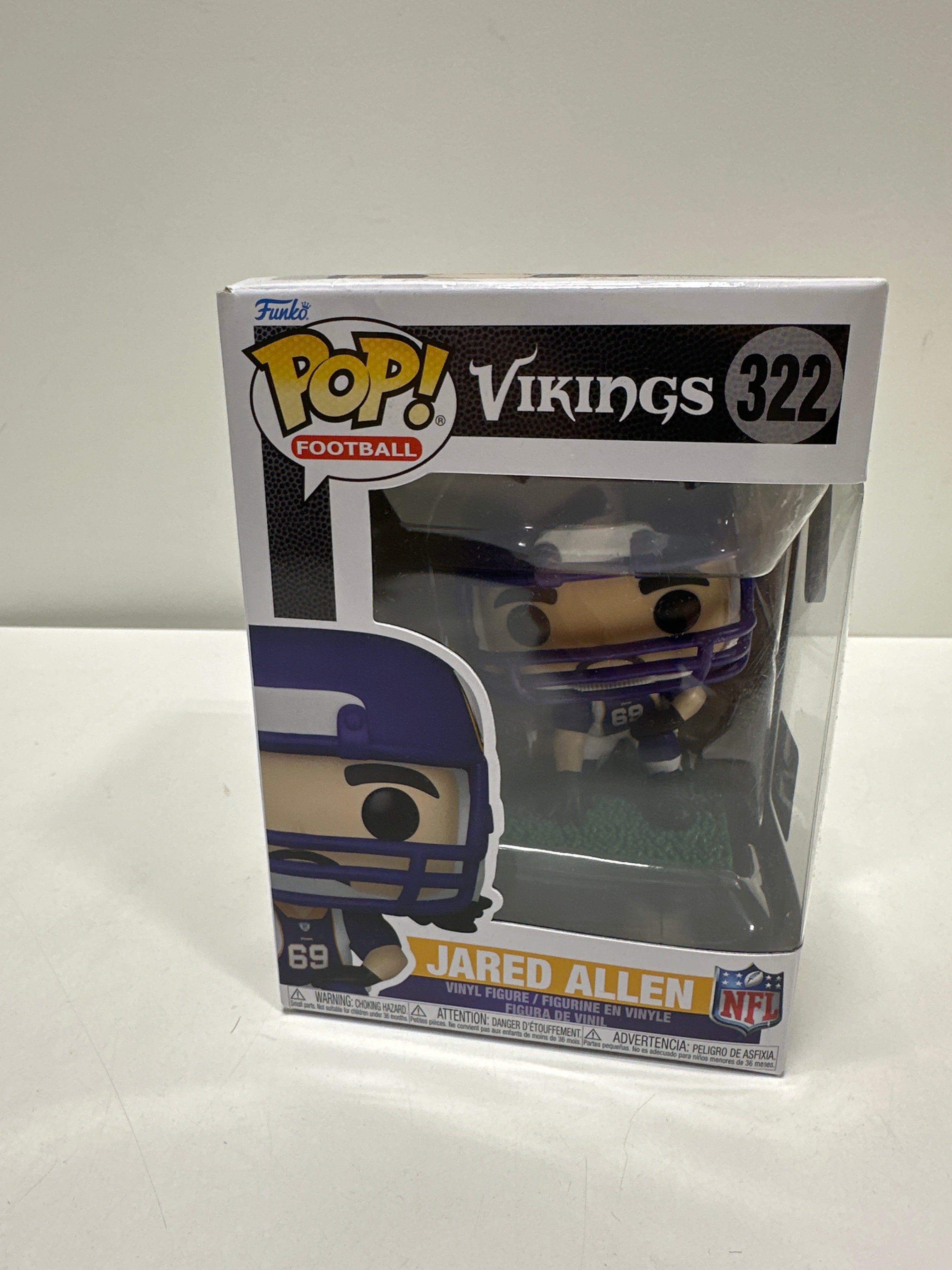 NFL Legends Jared Allen (Vikings) Funko Pop! Vinyl Figure #322
