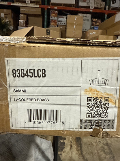 Lark Sammi 40 Inch Linear Suspension Light Sammi - 83645LCB - Modern Contemporary