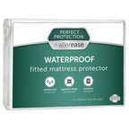 Allerease Queen Clean Boost Waterproof Fitted Mattress Protector: Hypoallergenic OEKO-TEX Certified - *Bedding