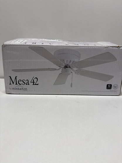 Minka-Aire F566-WH Mesa 42" Ceiling Fan, White