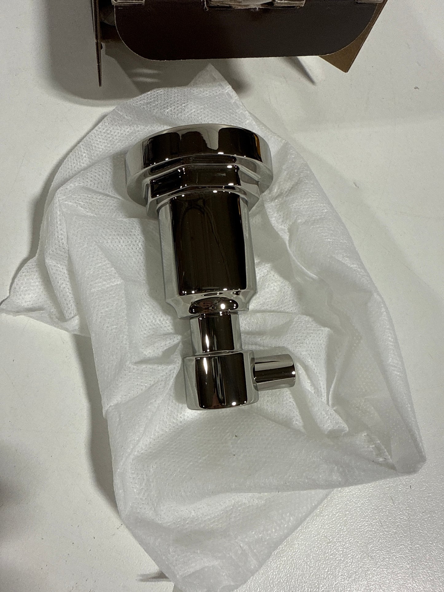 Signature Hardware 948293 Greyfield Single Robe Hook Polished Nickel Bathroom Hardware