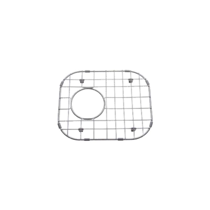 Mirabelle MIRG1315 13-3/4" X 11-3/7" Stainless Steel Basin Rack with Protective Bumpers and Feet