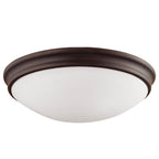 Millennium Lighting 10 1 Light Metal Flushmount Ceiling Light in Rubbed Bronze
