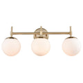 Millennium Lighting 30303-MG None 3 Light 24 Inch Modern Gold Bathroom Vanity Light Wall Light