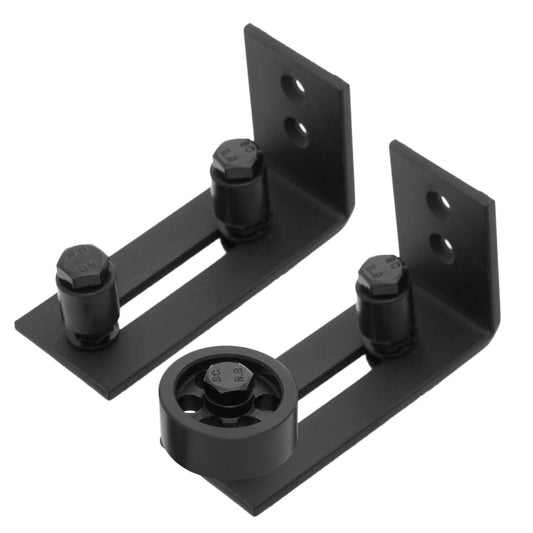 Miseno Mbdh2395 Barn Door Industrial Non Mortise Guide - Black