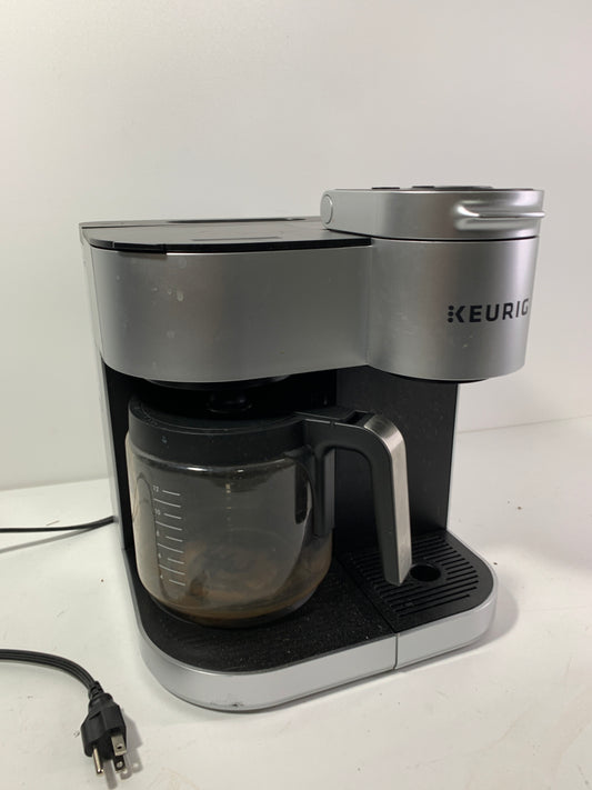 Used Keurig - K Duo Special Edition Single Serve K-Cup Pod Coffee Maker - Silver