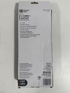 8 Ft. 6-Outlet Metal Surge Protector - *Tools Hardware & Misc